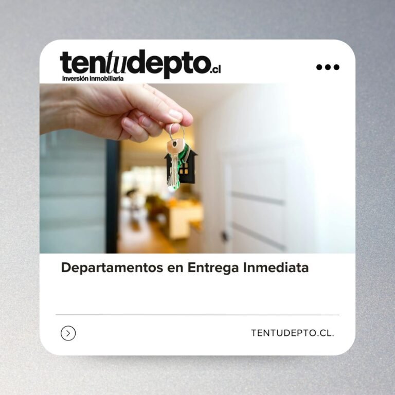 oportunidad de inversión con departamentos en entrega inmediata